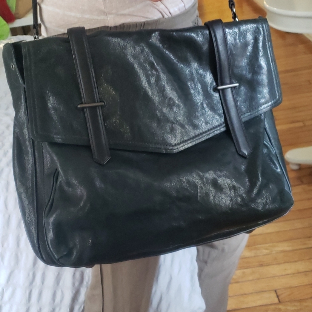 Reed Krakoff black leather tote bag